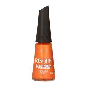 Esmalte Metálico Risqué Manicores Credita No Brilho 8ml
