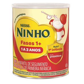 Fórmula Infantil de Primeira Infancia Ninho Fases 1+ 1 a 3 Anos 400g