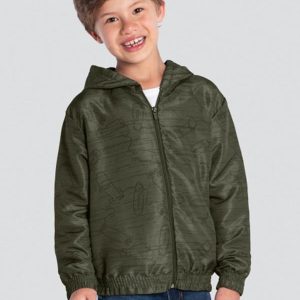 Jaqueta Infantil Menino Gamer Verde