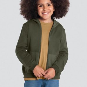 Jaqueta Infantil Menino em Moletom Azul