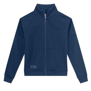 Jaqueta Infantil Menino em Moletom Azul