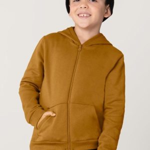Jaqueta Infantil Menino em Moletom Marrom