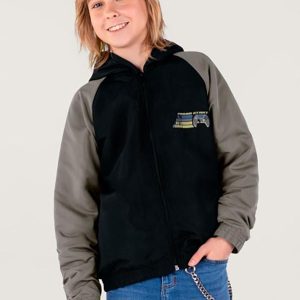 Jaqueta Teen Menino Preto