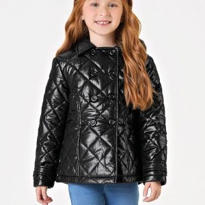 Jaqueta com Capuz Feminino Preto
