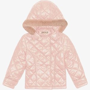 Jaqueta com Capuz Feminino Rosa
