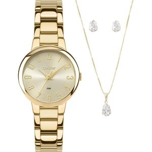 Kit Relógio Condor Feminino com Colar e Brincos CO2035NMM/K4X