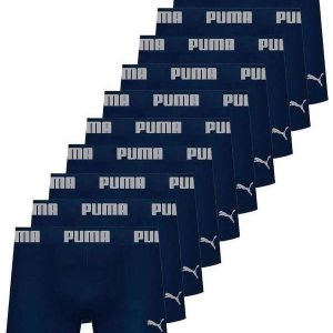 Kit com 10 Cuecas Boxer Puma 14100-001 Marinho