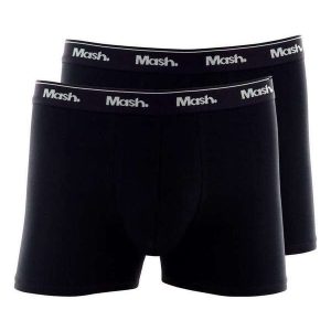 Kit com 2 Cuecas Boxer Mash 170.26 Preto