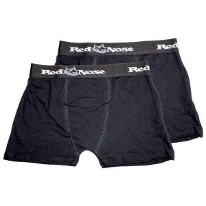 Kit com 2 Cuecas Boxer Red Nose 320 Preto