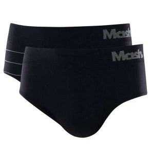 Kit com 2 Cuecas Slip Mash 711.03 Pt01-Preto-Preto