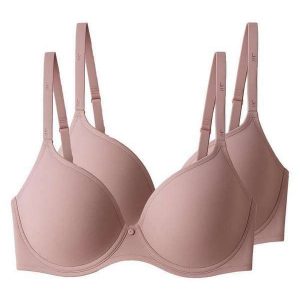 Kit com 2 Sutiãs com Aro e Bojo Liz 51381 Taça C Blush