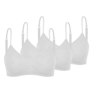 Kit com 3 Tops sem Aro e sem Bojo Trifil 4377 Branco