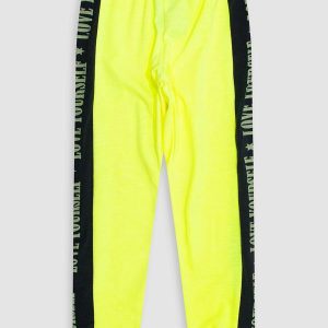 Legging Infantil Cotton Amarelo