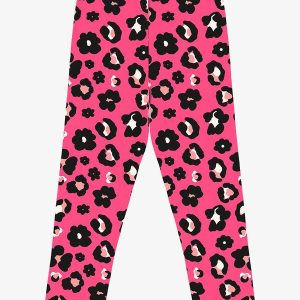 Legging Infantil Estampada Rosa
