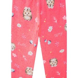 Legging Infantil Princesa de Gales Rosa