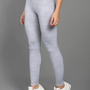 Legging Lettering Cinza