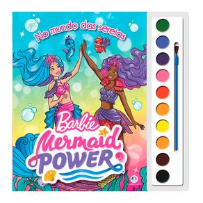 Livro Barbie No Mundo Das Sereias 1 Unidade