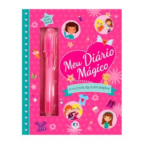 Livro Meu Diário Mágico + Caneta Especial 1 Unidade