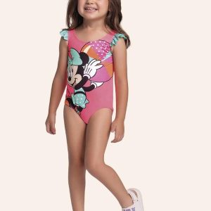 Maio Moda Praia Minnie Rosa