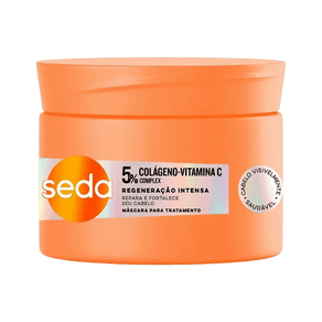 Máscara de Tratamento Seda Colágeno + Vitamina C 300g
