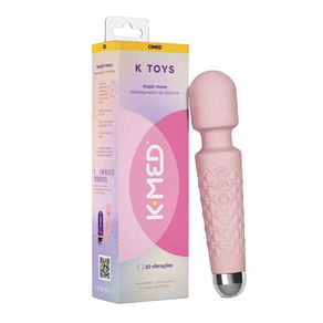 Massageador de Silicone K-Toys K-Med Magic Mexe 1 Unidade