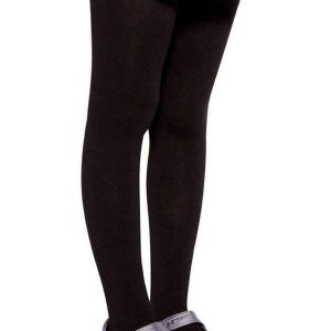 Meia Calça Infantil Fio 80 Opaca Lobinha 2526-001 9990-Preta