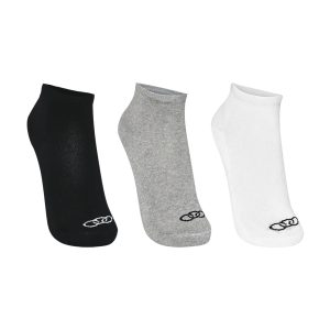 Meia Cano Curto Olympikus pacote c/ 3 pares Feminino 33-38 Preto