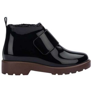 Mini Melissa Chelsea Boot Infantil 32835 Preto/Café