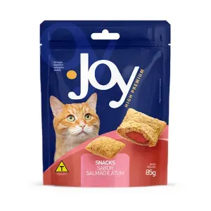 Petisco Joy Nuggets para Gatos Salmão e Atum - 85 g