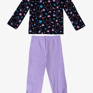 Pijama Infantil Feminino Roxo