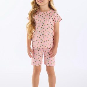 Pijama Infantil Finino Suedine Rosa