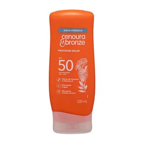 Protetor Solar Corporal Cenoura & Bronze FPS50 200ml