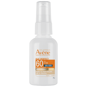 Protetor Solar Facial Avène Mat Perfect Anti-Idade+ FPS60 Tom 1 Claro 40g