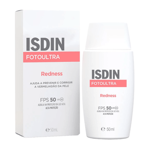 Protetor Solar Facial Isdin Fotoultra Redness FPS50 Sem Cor 50ml