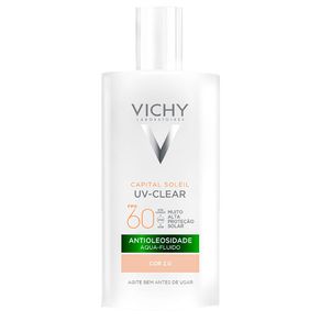 Protetor Solar Facial Vichy Capital Soleil UV-Clear Antioleosidade FPS60 Cor 2.0 40g