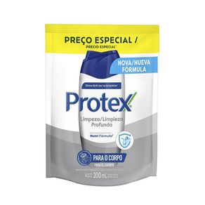 Refil Sabonete Líquido para o Corpo Protex Limpeza Profunda 200ml