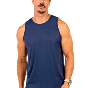 Regata Fitness em Ribana Masculina Azul