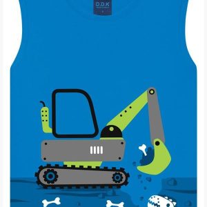 Regata Machão Infantil Menino Azul