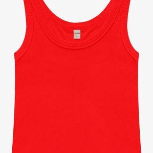 Regata em Ribana de Viscose Laranja
