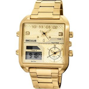 Relógio Seculus Masculino 77161GPSVDA2
