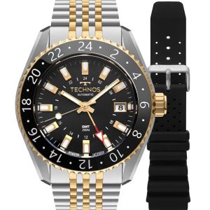 Relógio Technos Masculino Automático GMT Ed. Limitada NH34AC/T1P