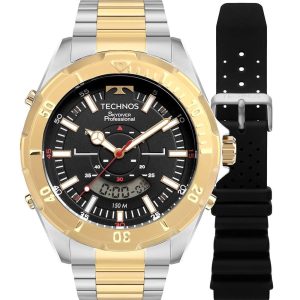 Relógio Technos Masculino Skydiver Troca Pulseira WT2050AL/T1P