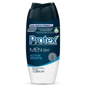 Sabonete Líquido Protex Men 3 x 1 Active Sports 250ml