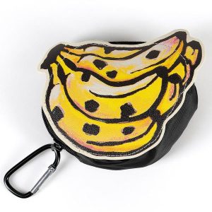 Sacolinha Me Leva Feira com Banana Off White