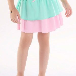 Saia Infantil em Poliéster Fps+50 Verde