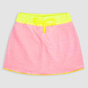 Saia Moletom Infantil Rosa