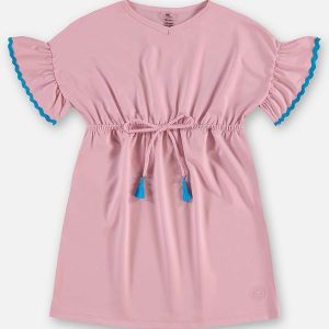 Saída de Praia Infantil Fps +50 Rosa