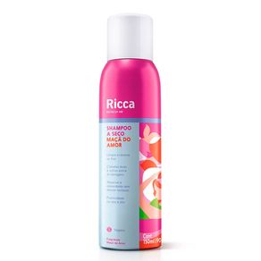 Shampoo a Seco Ricca Maçã do Amor 150ml
