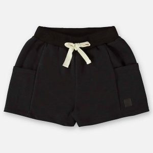 Short Básico Infantil para Menina Preto