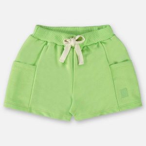 Short Básico Infantil para Menina Verde